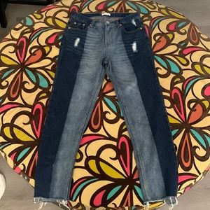 TWO TONED BOUTIQUE BOYFRIEND JEANS
